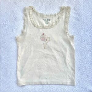 Brandy Melville John Galt Baby Graphic Tank Top